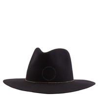Van Palma Ladies Black Basile Bead Embellished Hat