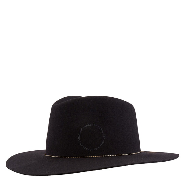 Van Palma Ladies Black Basile Bead Embellished Hat