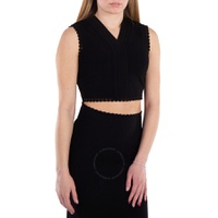 Victoria Beckham Scallop Trim Tank Top