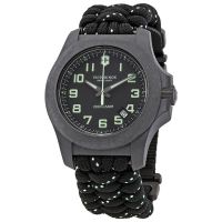 Victorinox I.N.O.X. Quartz Black Dial Mens Watch