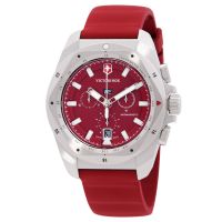 Victorinox I.N.O.X. Chronograph Quartz Red Dial Mens Watch