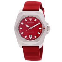 Victorinox I.N.O.X. Quartz Red Dial Mens Watch
