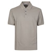 Emporio Armani Button Detailed Short-Sleeved Polo Shirt
