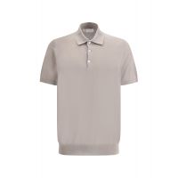 Brunello Cucinelli Short-Sleeved Polo Shirt