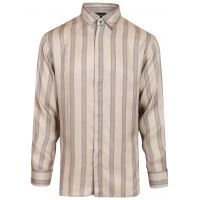 Emporio Armani Striped Button-Up Shirt