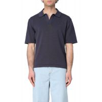 Maison Kitsune Bold Fox Head Knit Polo Shirt