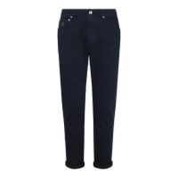 Brunello Cucinelli Logo-Patch Straight Leg Jeans