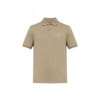 Emporio Armani Logo Printed Short Sleeved Polo Shirt
