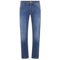 Jacob Cohen Logo Detailed Slim Fit Jeans