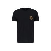 Dolce & Gabbana Heraldic Patch Short-Sleeved T-Shirt