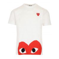 Comme des Garcons Play Big Heart Crewneck T-Shirt