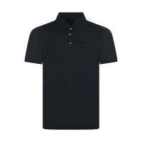 Emporio Armani Logo Printed Short-Sleeved Polo Shirt