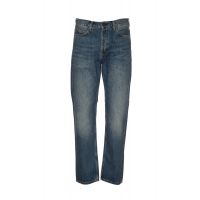 Carhartt WIP Marlow Logo-Patch Straight-Leg Jeans