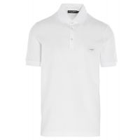 Dolce & Gabbana Logo Patch Polo Shirt - Cettire