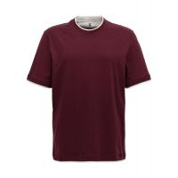 Brunello Cucinelli Crewneck Straight Hem T-Shirt