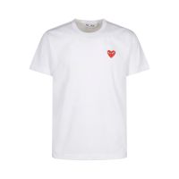 Comme des Garcons Play Logo Patch Crewneck T-Shirt