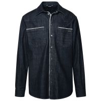 Dolce & Gabbana Selvedge Denim Gold-Fit Shirt