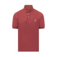 Brunello Cucinelli Logo Short-Sleeve Polo Shirt