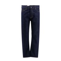 Carhartt WIP Marlow Logo-Patch Straight-Leg Jeans