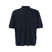 Emporio Armani Logo Embroidered Polo Shirt