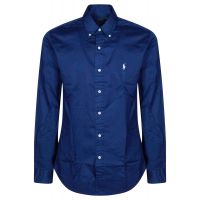 Polo Ralph Lauren Logo Embroidered Curved Hem Shirt