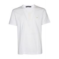 Dolce & Gabbana Logo Patch T-Shirt - Cettire