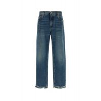 Dolce & Gabbana Raw-Cut Hem Jeans