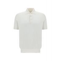 Brunello Cucinelli Short-Sleeved Buttoned Polo Shirt