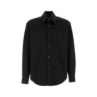 Alexander McQueen Long Sleeved Skull Embroidered Shirt