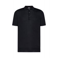 Brunello Cucinelli Short-Sleeved Buttoned Polo Shirt