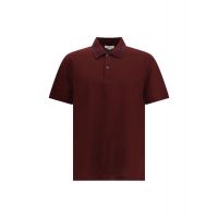 Alexander McQueen Logo Collar Short Sleeved Polo Shirt