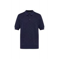 Dolce & Gabbana Monogram Jacquard Polo Shirt