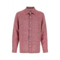 Brunello Cucinelli Crete Detailed Easy Fit Shirt