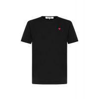 Comme des Garcons Play Heart Embroidered Crewneck T-Shirt