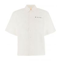 Marni Chest Patch Pocket Short-Sleeved Shirt