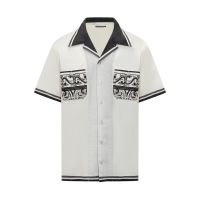 Dolce & Gabbana Majolica Printed Short-Sleeved Shirt