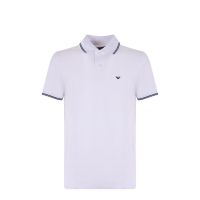 Emporio Armani Logo Printed Short Sleeved Polo Shirt