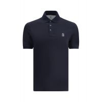 Brunello Cucinelli Logo Detailed Short-Sleeved Polo Shirt