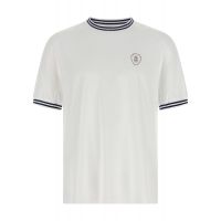 Brunello Cucinelli Logo Embroidered Crewneck T-Shirt
