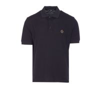 Herno Logo Embroidered Basic Polo Shirt