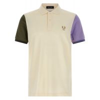 Comme des Garcons Shirt X Fred Perry Logo Embroidered Polo Shirt