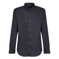 Emporio Armani Logo-Embroidered Buttoned Shirt