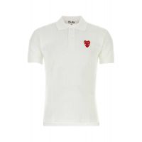 Comme des Garcons Play Logo Embroidered Polo Shirt