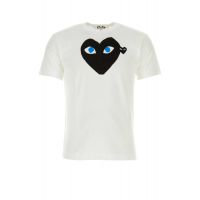 Comme des Garcons Play Heart Printed Crewneck T-Shirt