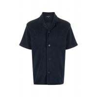 Paul Smith Short Sleeved Toweling Striped Shirt