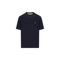 Brunello Cucinelli Logo Embroidered Crewneck T-Shirt