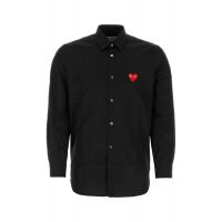 Comme des Garcons Play Heart Embroidered Shirt