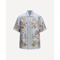 Etro Oversized Flora Fauna Print Shirt