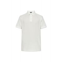 Emporio Armani Logo Embroidered Short-Sleeved Polo Shirt