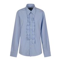 AMI Jabot Fitted Long Sleeved Shirt